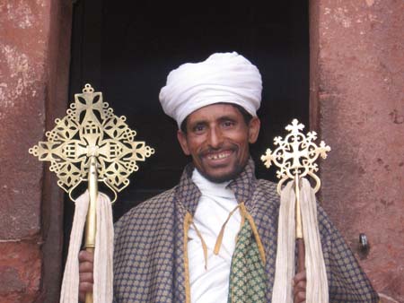 Processional cross, lalibela