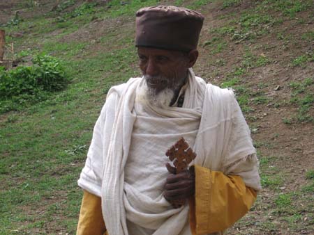 A Mong in quskam Church Gondar